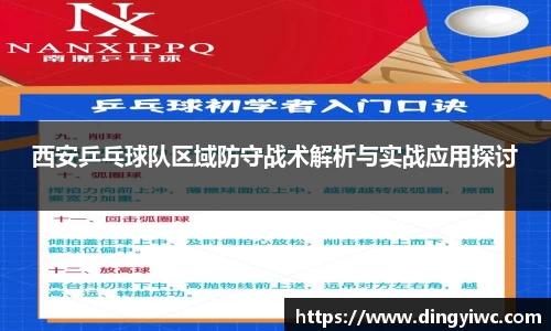 西安乒乓球队区域防守战术解析与实战应用探讨
