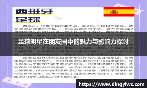 足球明星在朋友圈中的魅力与影响力探讨